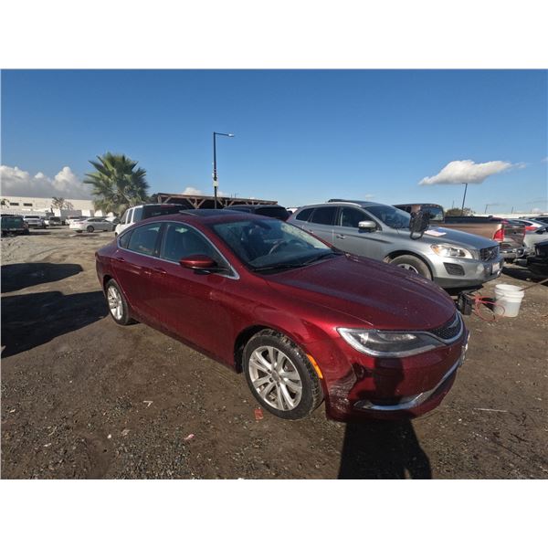 CHRYSLER 200 2015 T/EXPORT ONLY