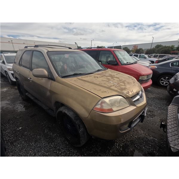 ACURA MDX 2001 T-DONATION