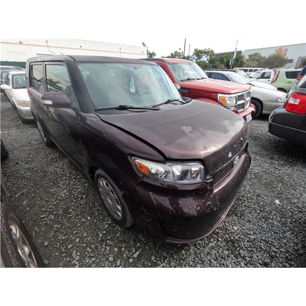 TOYOTA SCION XB 2008 SALV T/DONATION