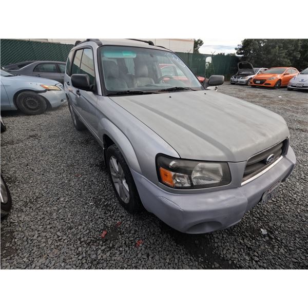 SUBARU FORESTER 2004 T-DONATION