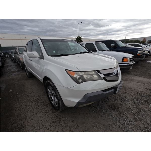 ACURA MDX 2009 T-DONATION