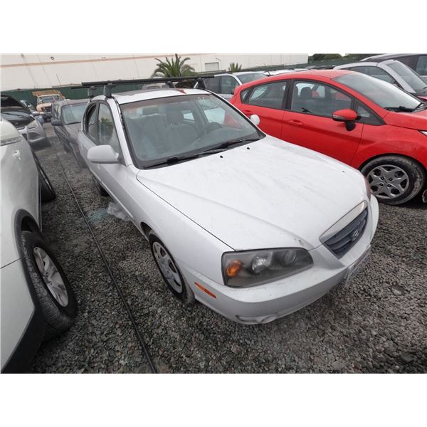 HYUNDAI ELANTRA 2006 ADT-DONATION