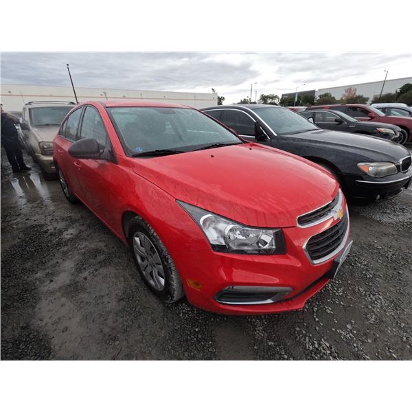CHEV CRUZE 2016 T-DONATION