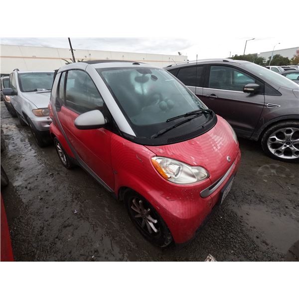 SMART FORTWO 2009 T-DONATION