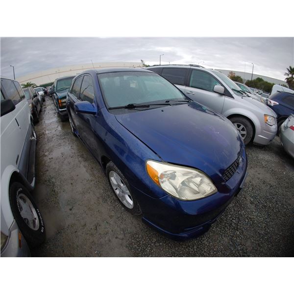 TOYOTA MATRIX 2003 T-DONATION