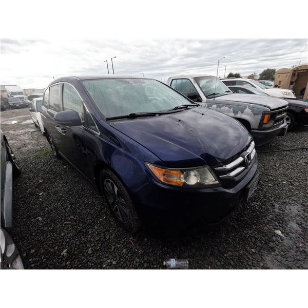 HONDA ODYSSEY 2016 T-DONATION