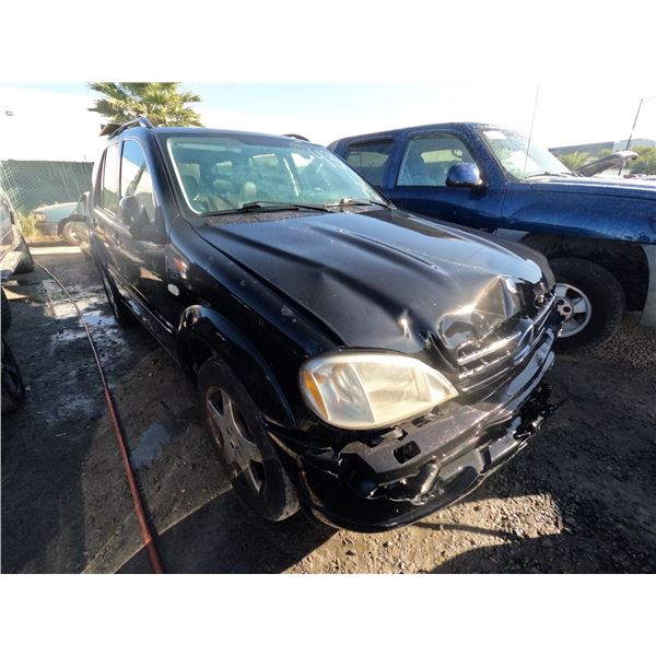 MERCEDES M CLASS 2000 ADT-DONATION