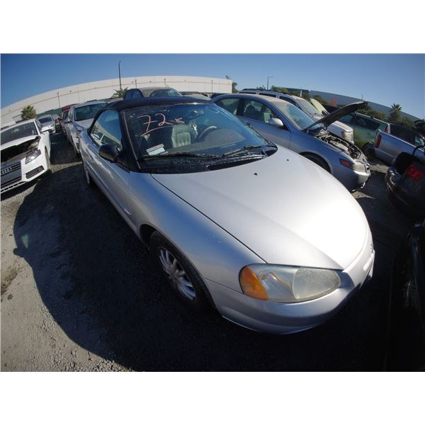 CHRYSLER SEBRING 2001 T-DON/EXPO-ONLY
