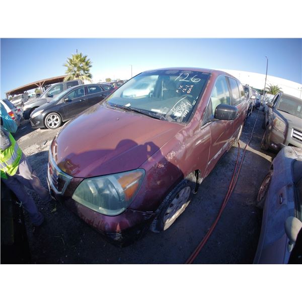 HONDA ODYSSEY 2008 T-DONATION