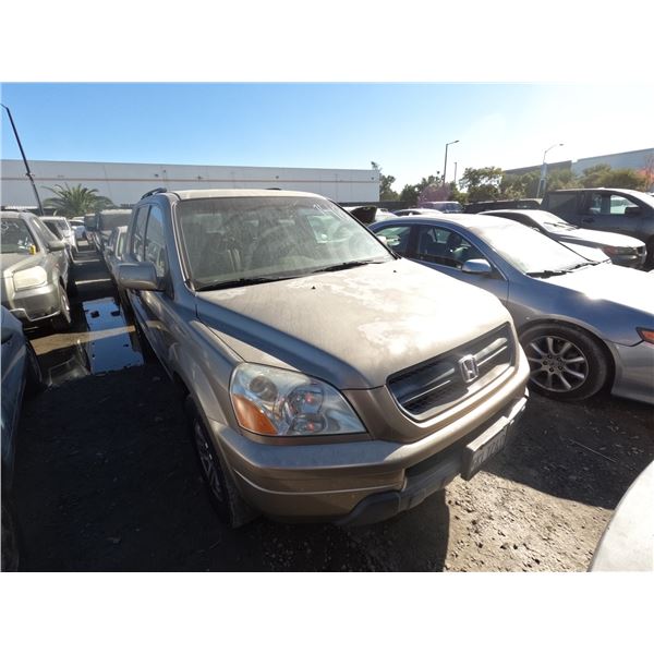 HONDA PILOT 2004 T-DONATION