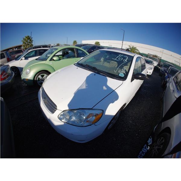 TOYOTA COROLLA 2003 SALV T/DONATION