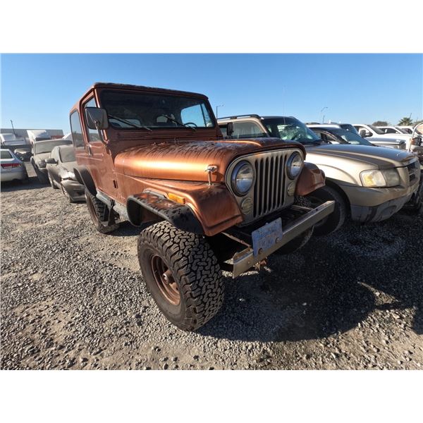 JEEP CJ7 1981 T-DONATION
