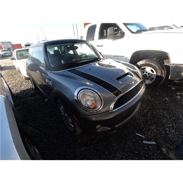 MINI COOPER 2008 O/S T-DON EXPORT ONLY