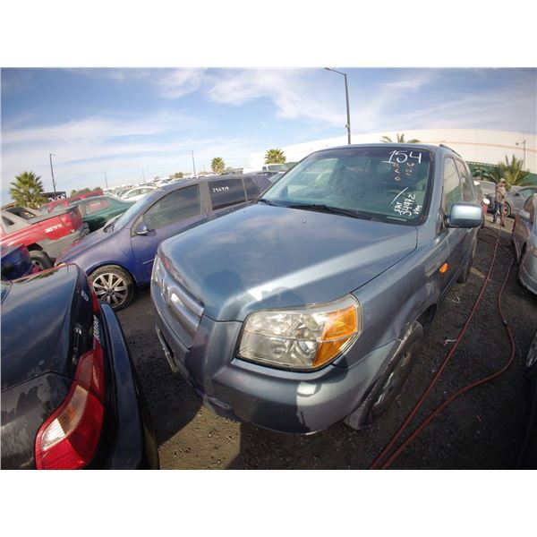HONDA PILOT 2007 SALV T/DONATION
