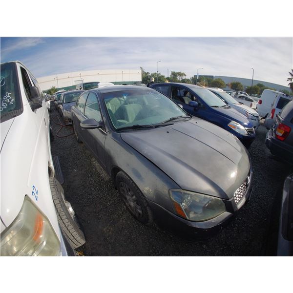 NISSAN ALTIMA 2006 JUNKRECEIPT/2DAY
