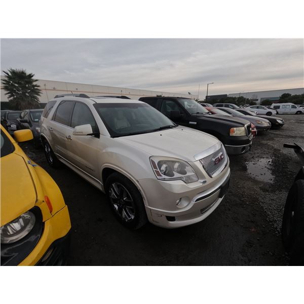 GMC ACADIA 2012 O/S-TITLE