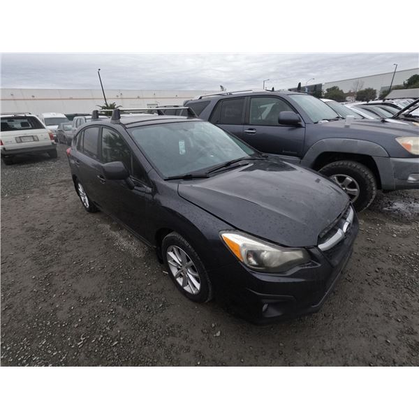 SUBARU IMPREZA 2012 O/S T-EXPORT ONLY