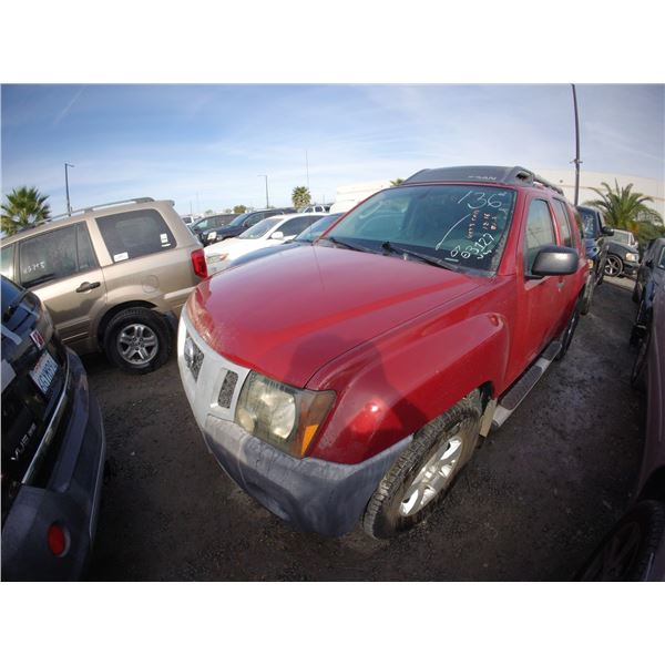 NISSAN XTERRA 2010 O/S T-DONATION