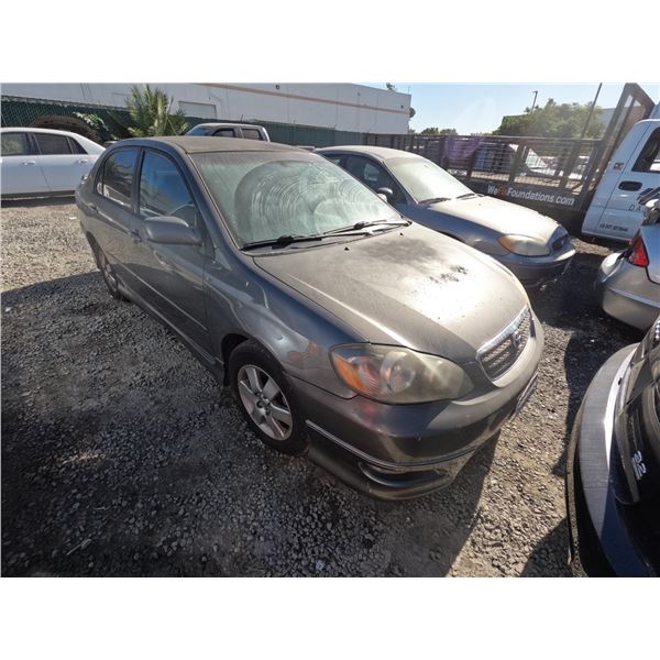 TOYOTA COROLLA 2007 SALV T/DONATION