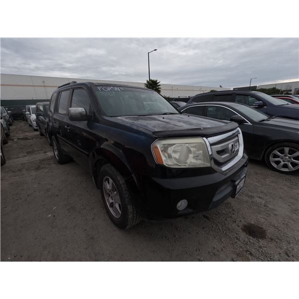 HONDA PILOT 2009 T-2 DAYS