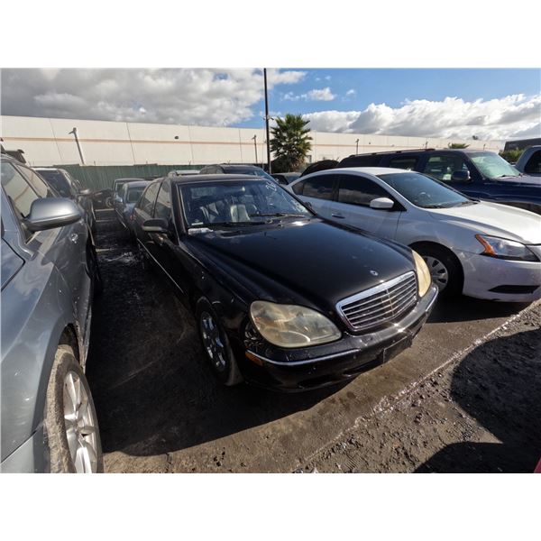 MERCEDES S500 2001 ADT-DONATION