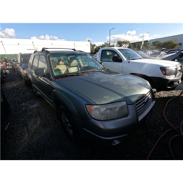 SUBARU FORESTER 2007 T-DONATION