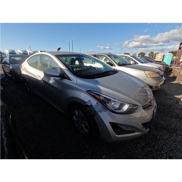 HYUNDAI ELANTRA 2016 T-DONATION