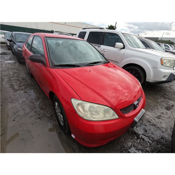 HONDA CIVIC 2004 T-DONATION