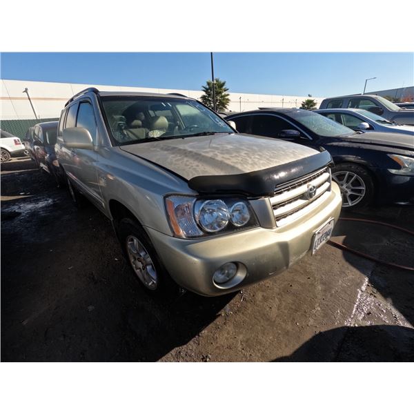 TOYOTA HIGHLANDER 2001 T-DONATION