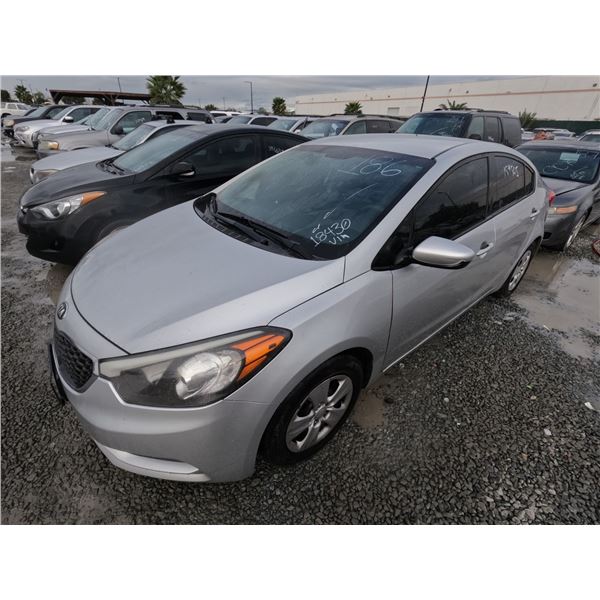 KIA FORTE 2016 T-DONATION