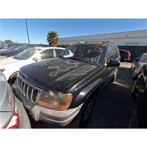 JEEP GR CHEROKEE 1999 SALV/CERT