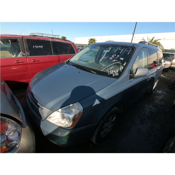 KIA SEDONA 2009 T-DONATION