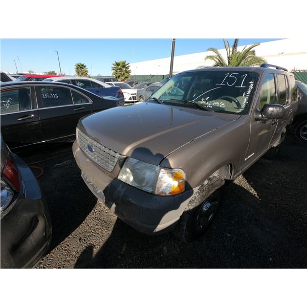 FORD EXPLORER 2002 T-DONATION