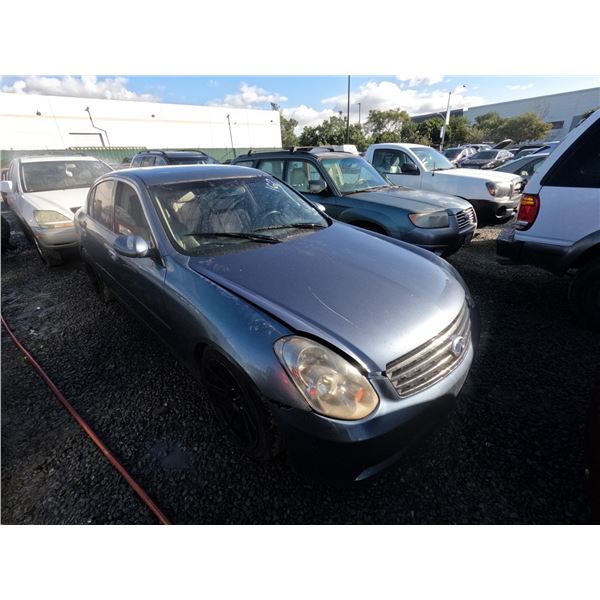 INFINITI G35 2005 T-DONATION