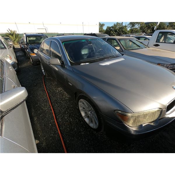 BMW 745LI 2005 T-DONATION