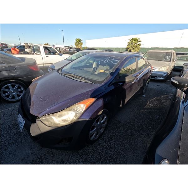 HYUNDAI ELANTRA 2011 T