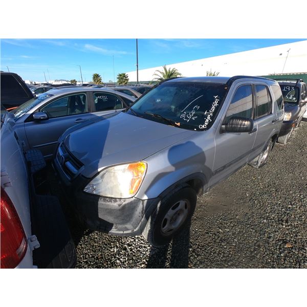 HONDA CRV 2004 SALV T/DONATION