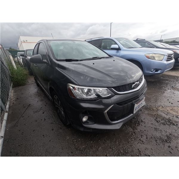 CHEV SONIC 2018 T-DONATION