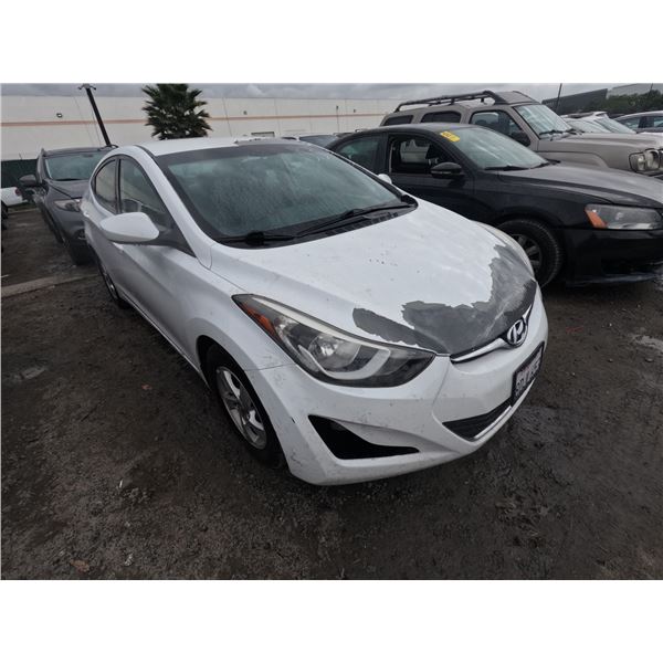 HYUNDAI ELANTRA 2015 T-DONATION