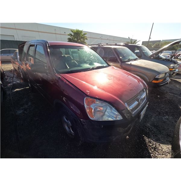 HONDA CR-V 2004 SALV/T