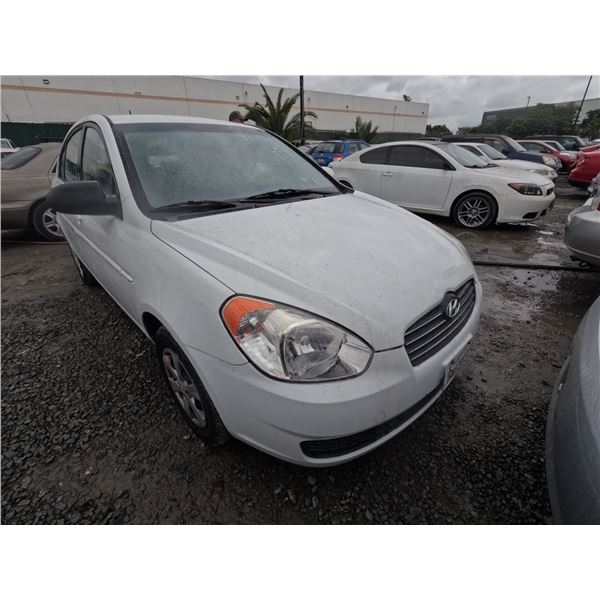 HYUNDAI ACCENT 2010 SALV T/DONATION