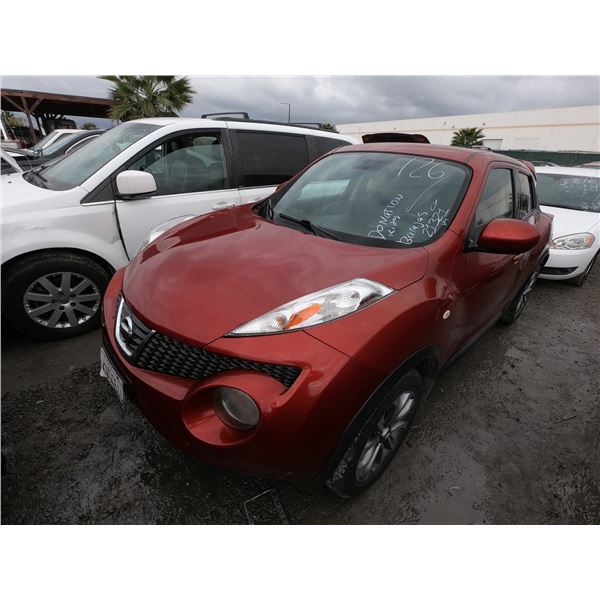 NISSAN JUKE 2011 T-DONATION