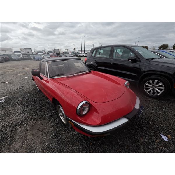 ALFA SPIDER 1986 T-DONATION