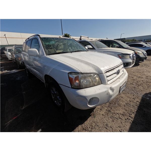 TOYOTA HIGHLANDER 2005 T-DONATION