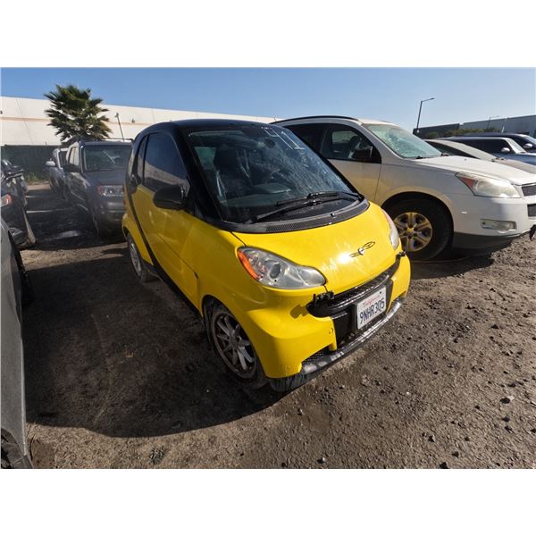 SMART FORTWO 2008 T-DONATION