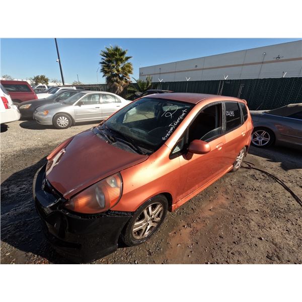 HONDA FIT 2007 SALV/T