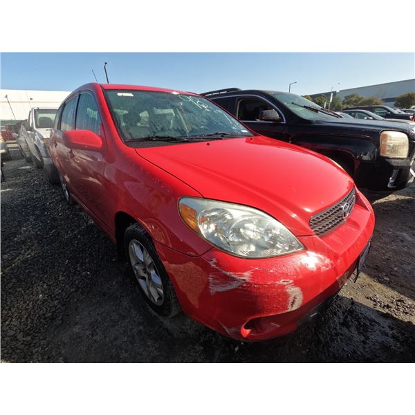 TOYOTA MATRIX 2007 T-DONATION