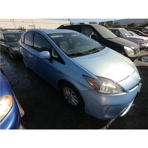 TOYOTA PRIUS 2012 T-DONATION