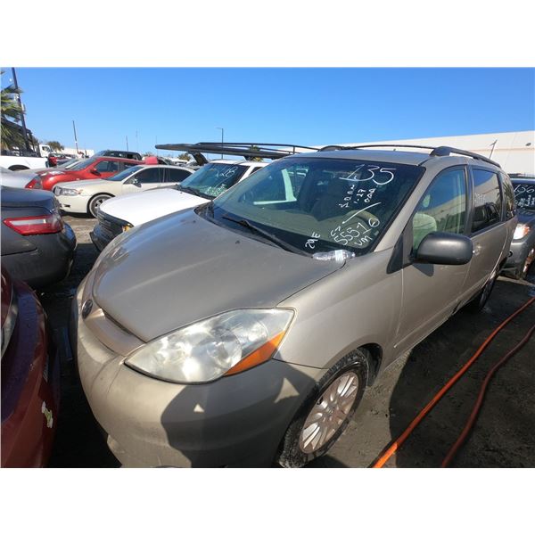 TOYOTA SIENNA 2008 T-DONATION