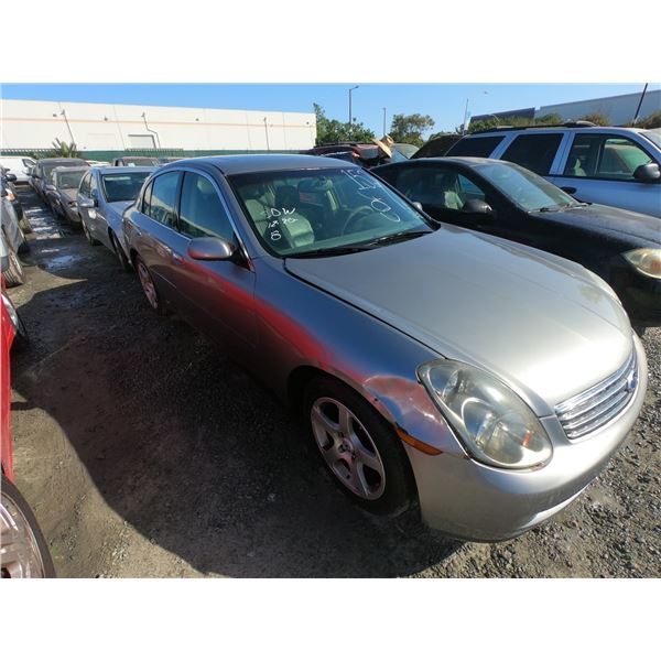 INFINITI G35 2004 T-DONATION
